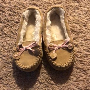 Toddler Girls moccasins size 7/8